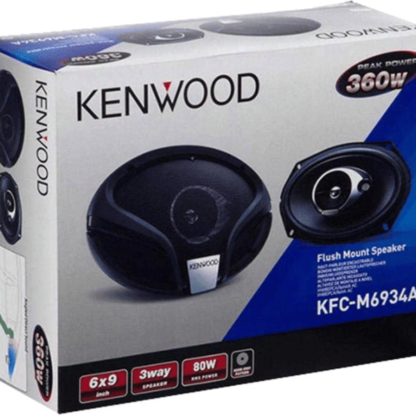 KFC-M6934A 6x9", 3-way Flush-Mount Speaker System