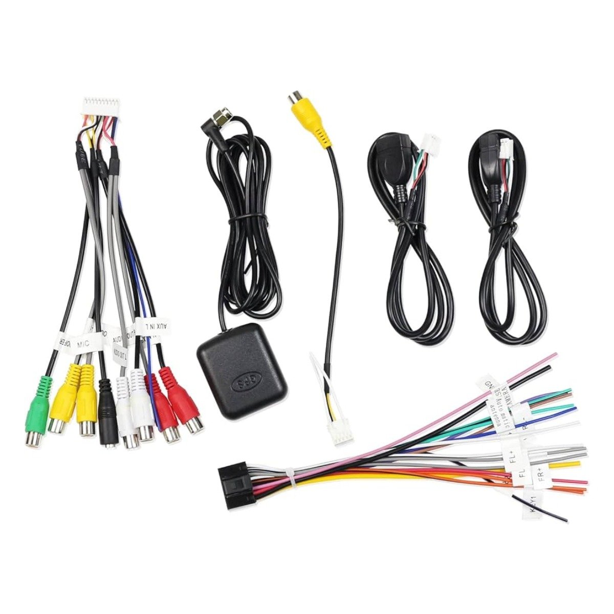 Universal Android Power Cable / Full Wiring Harness