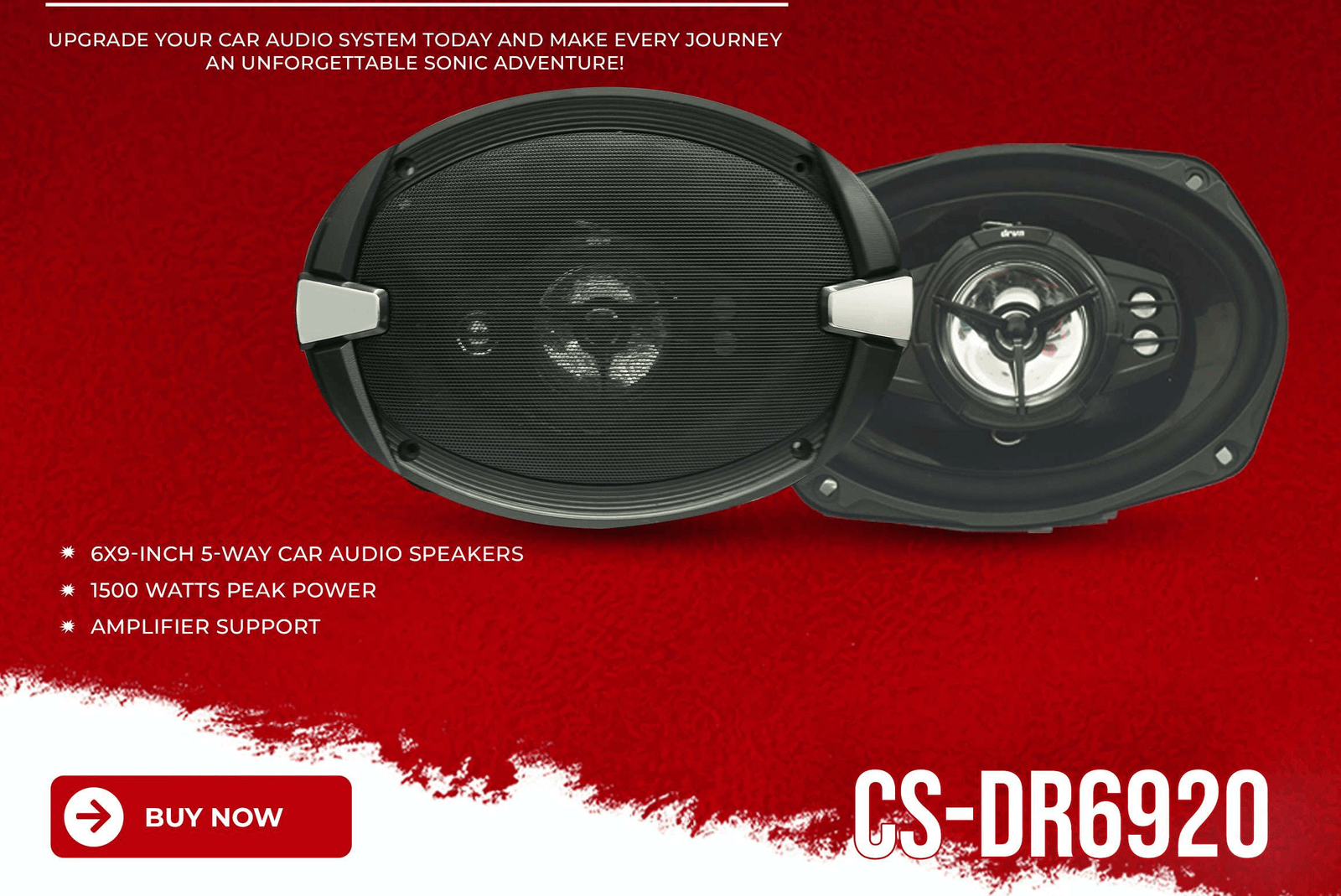 Jvc drvn Speaker CS-DR6920 6X9 - Image 2