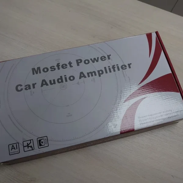 MOSFET Power Car Audio Amplifier 4-Channel AB Class