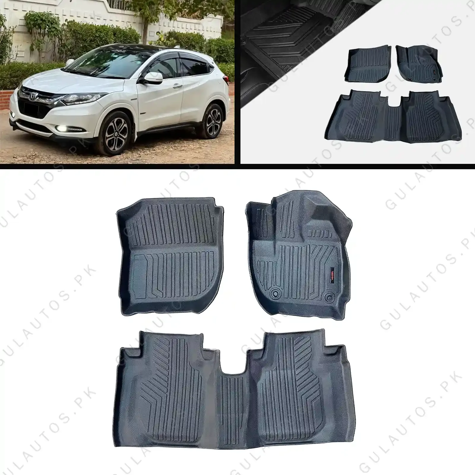Custom Rubber Floor Mats For Honda Vezel 2013-2021