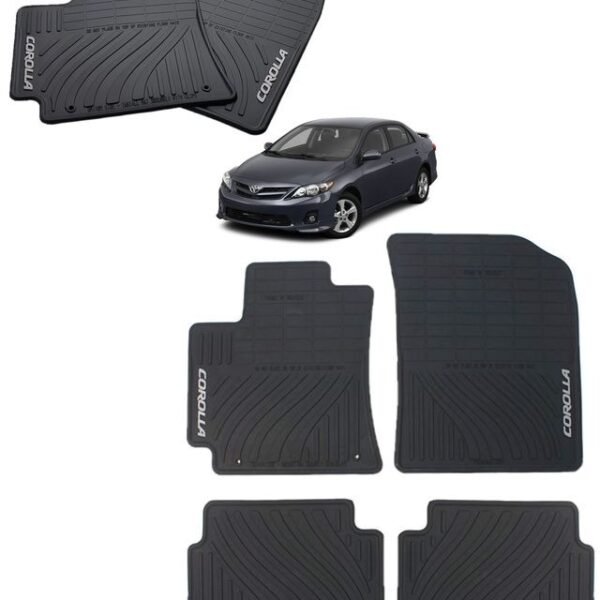 Toyota Corolla 2009–2014 Custom Rubber Floor Mats
