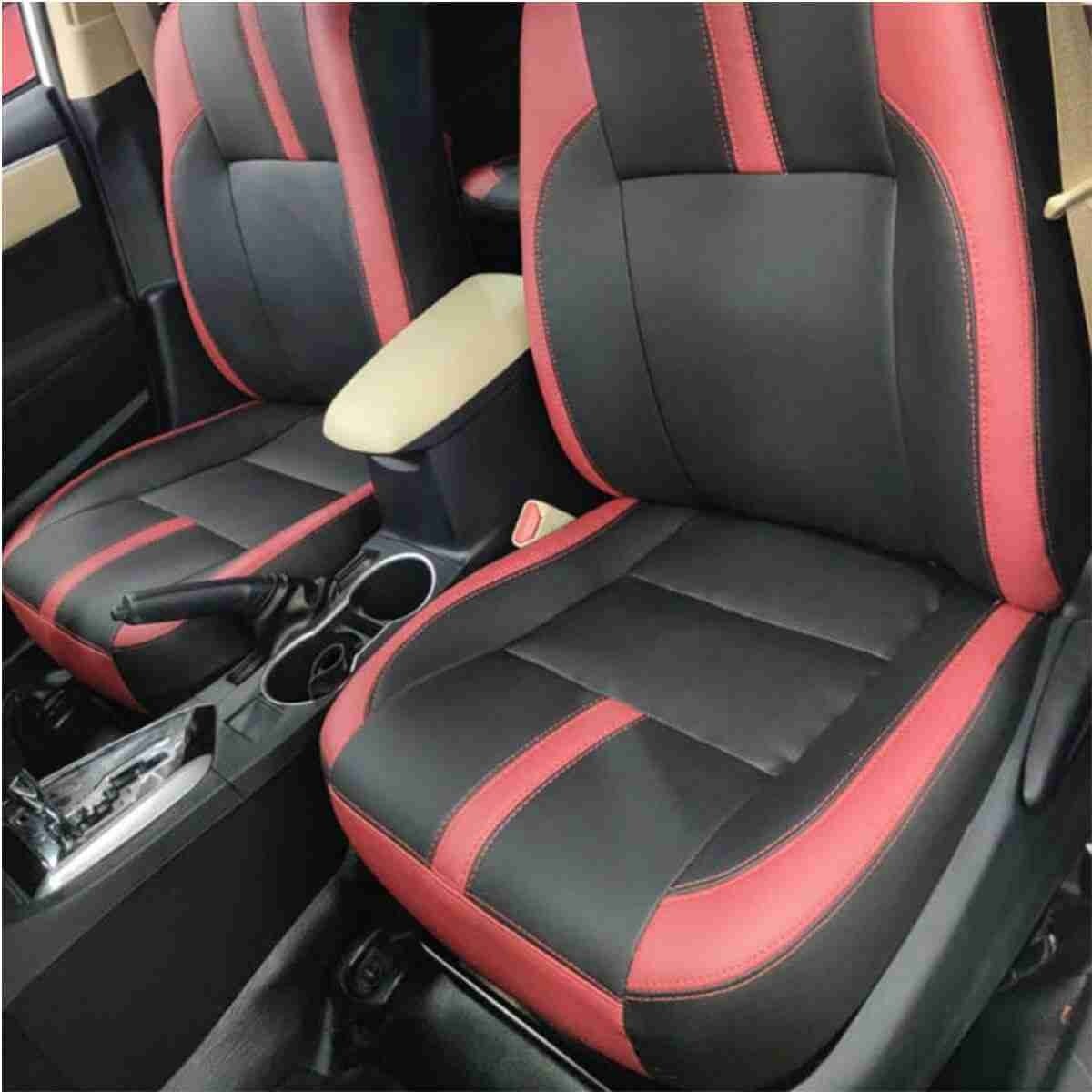 Toyota Premio 2008–2009 Gum Rexine Seat Covers | Foam-Backed Comfort