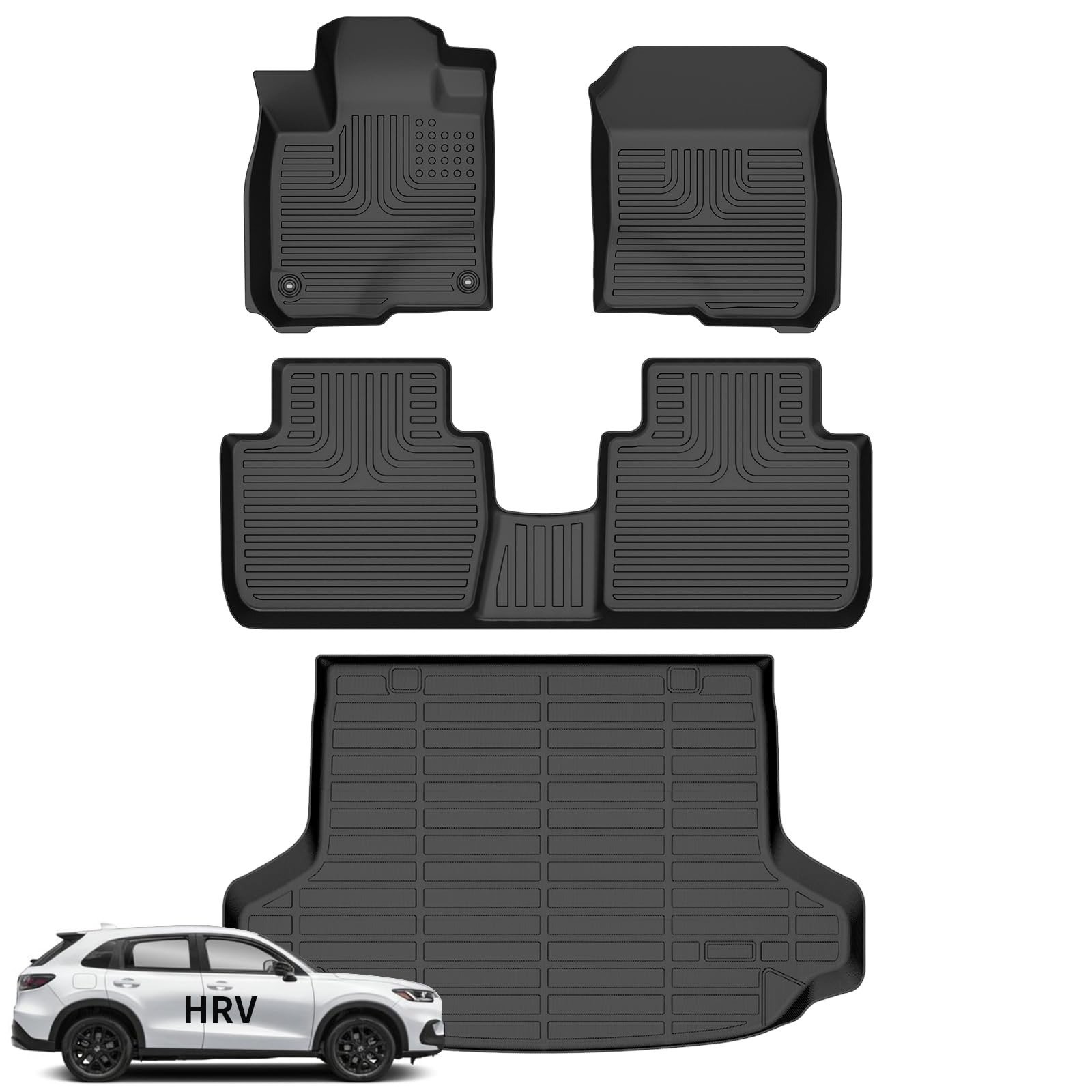 Honda HR-V Custom Rubber Floor Mats