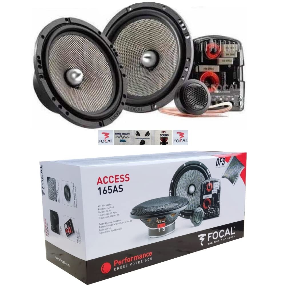 Focal Access 165AS 6.5″ Component Car Speakers