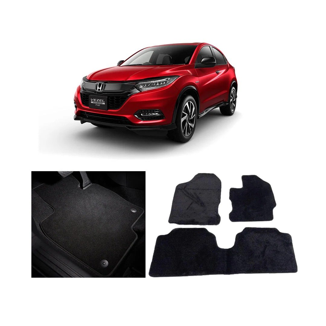 Honda Vezel 2021-2025 Custom Rubber Floor Mats