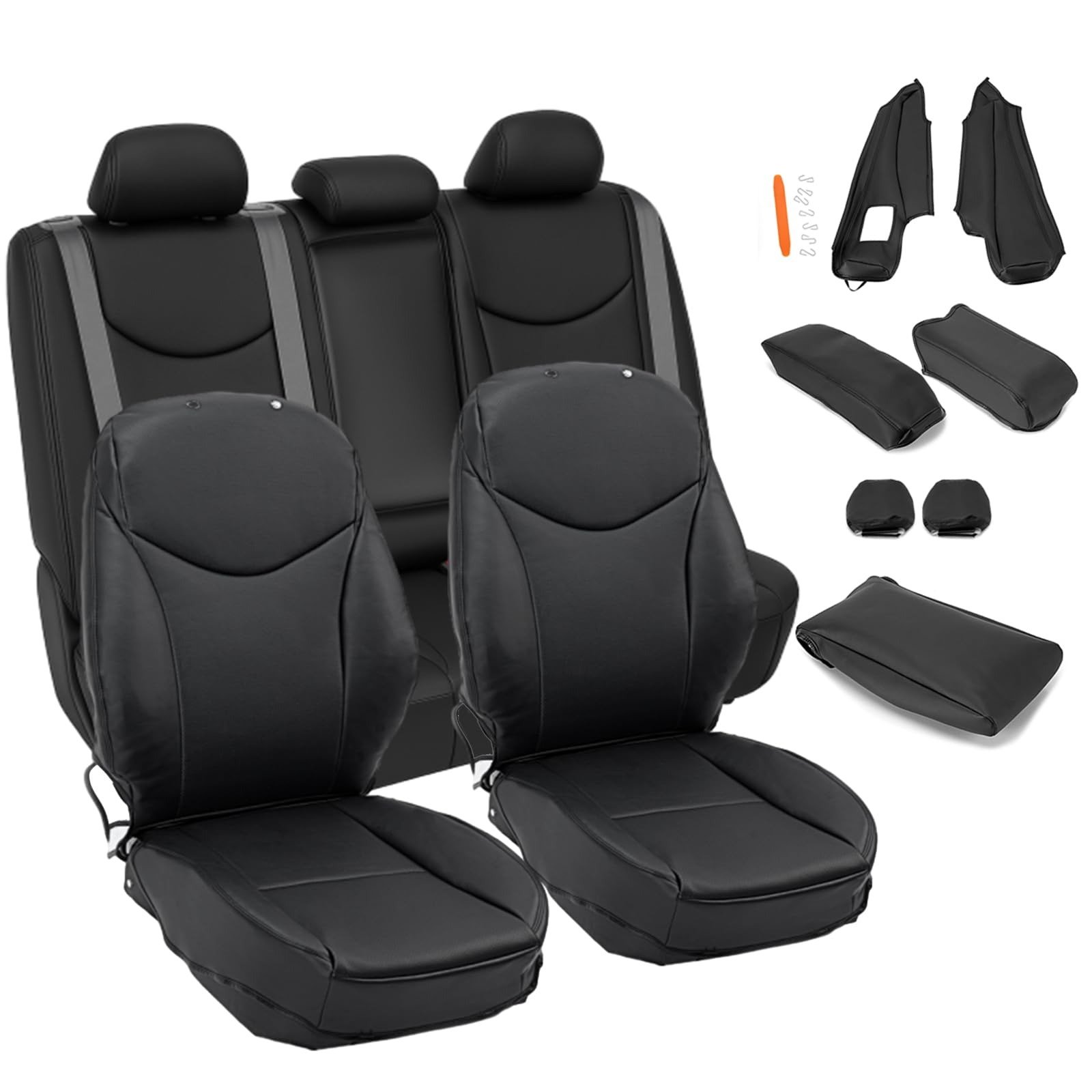 Honda City 2009–2021 China Rexine Seat Covers | Stylish Leather Look