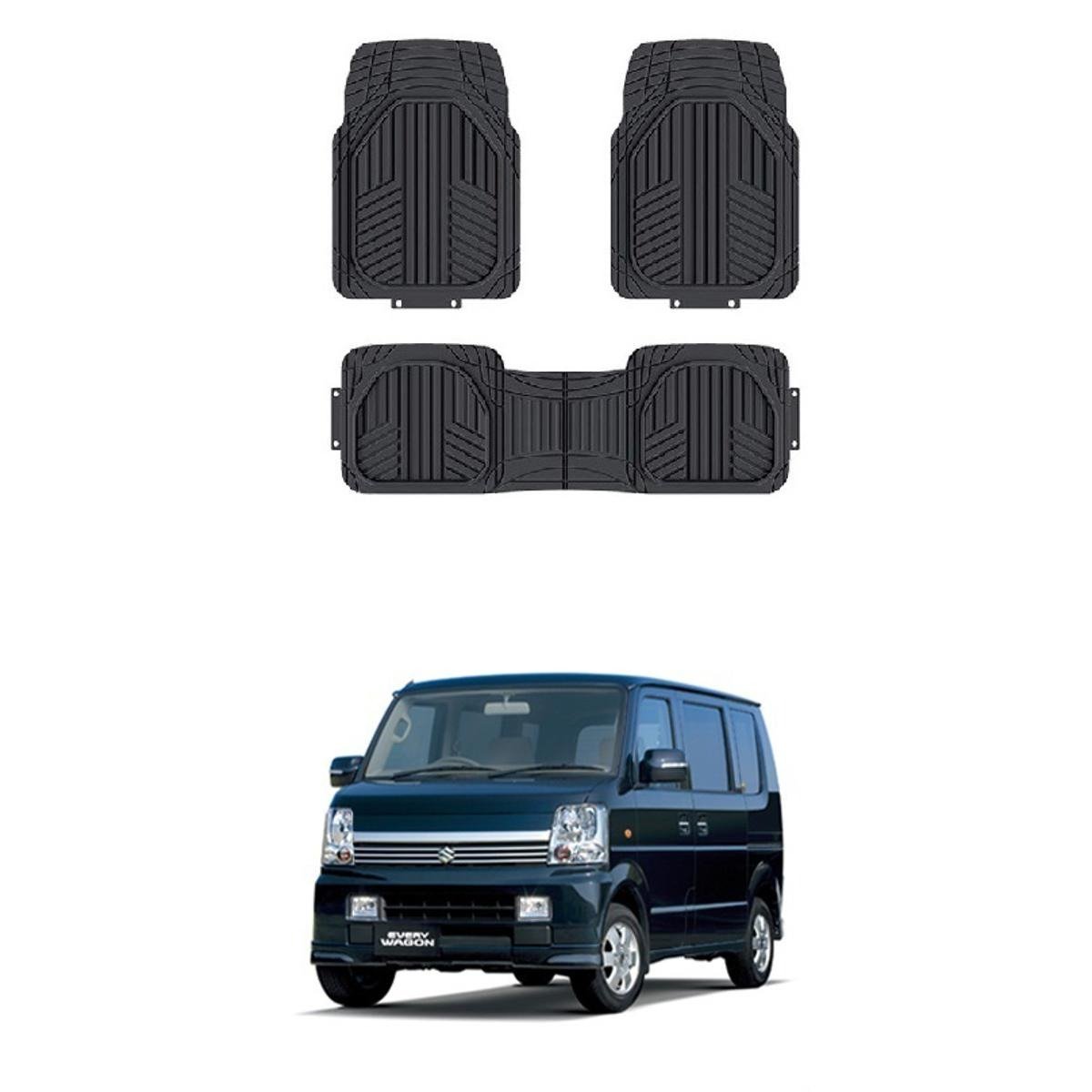 Suzuki Every 2024–2025 Rubber Floor Mats