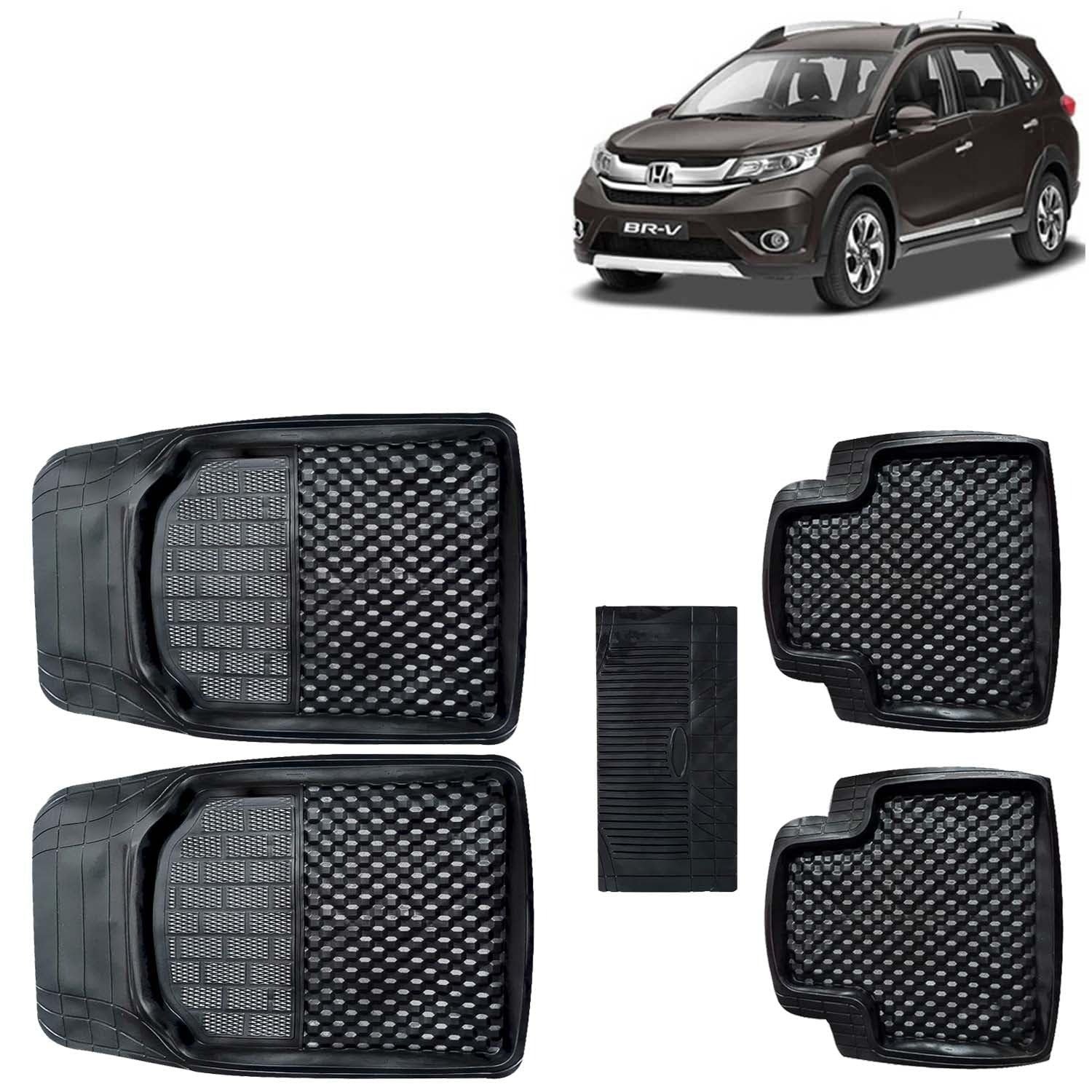 Honda BR-V Custom Rubber Floor Mats