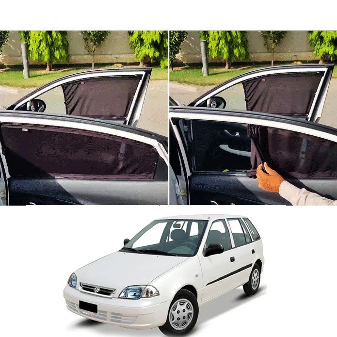 Suzuki Cultus 2002–2016 Car Curtains | Heat Protection Set