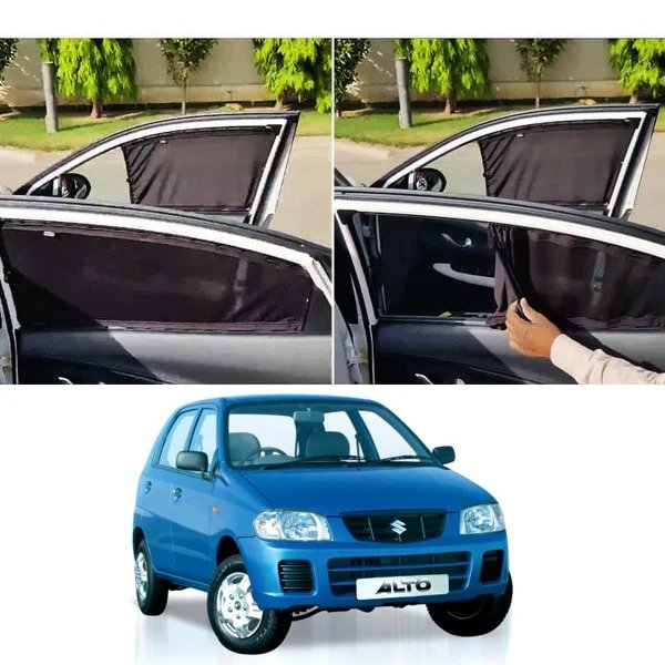 Suzuki Alto 2003–2016 Custom Fit Sunshade Curtains