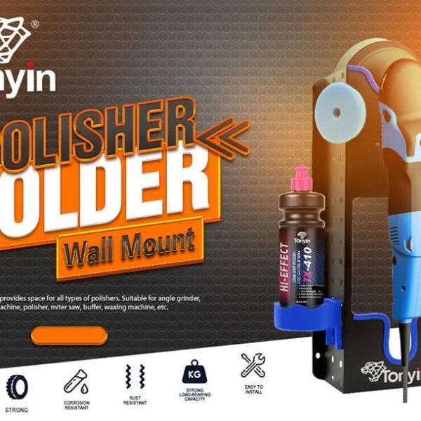 Car Polisher Holder Wall Mount Organize Auto Care Tools