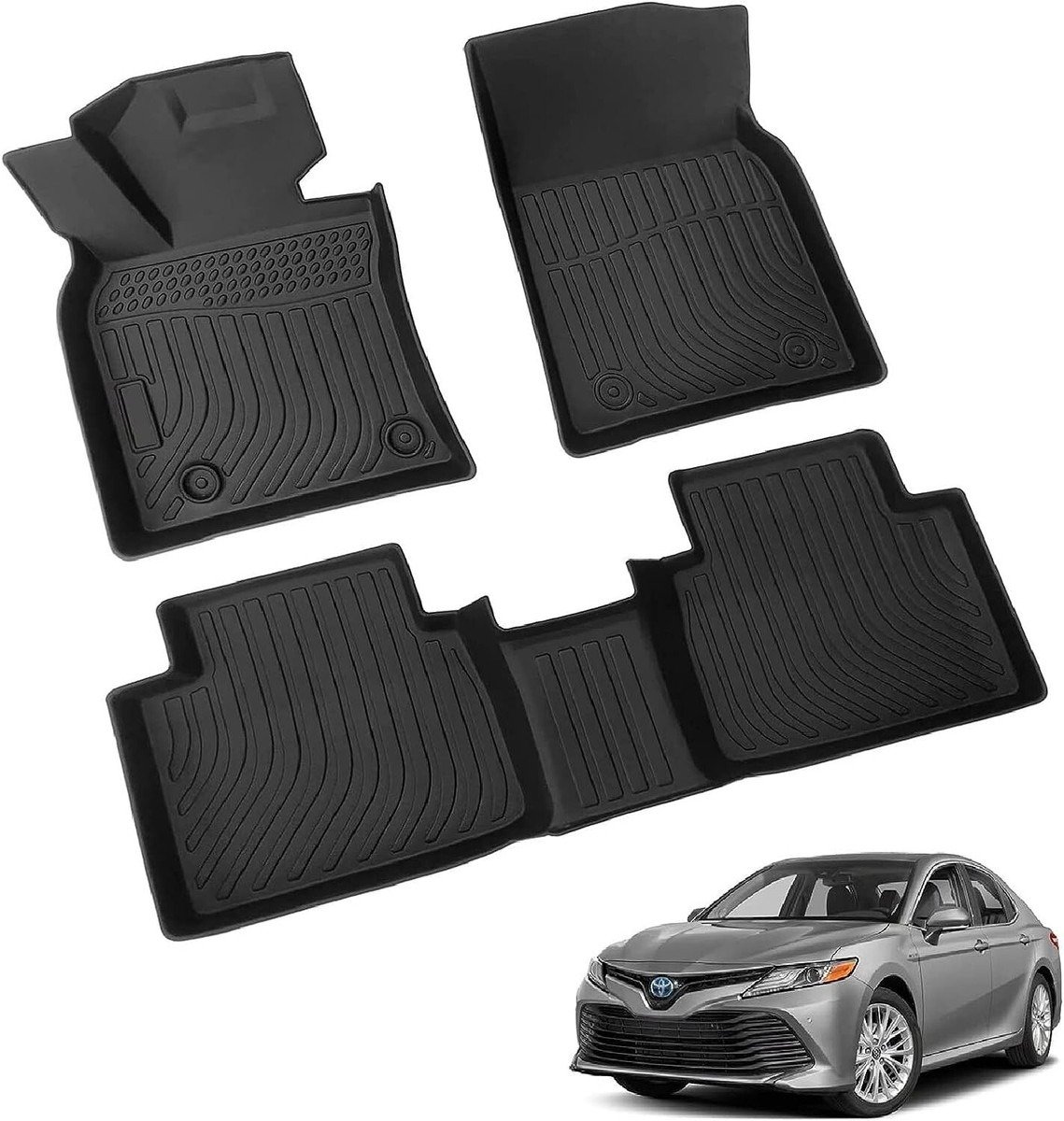 Toyota Camry 2013–2018 Custom Fit Rubber Floor Mats