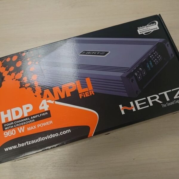 Hertz HDP-4 AB-Class 4 Channel Car Amplifier