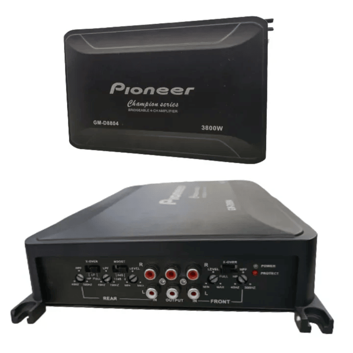 CPA 3800W Car Audio Power Amplifier 4 Channel 4 Ohm Stable Multi-Channel Circuit Design GM-D8804 (7335)